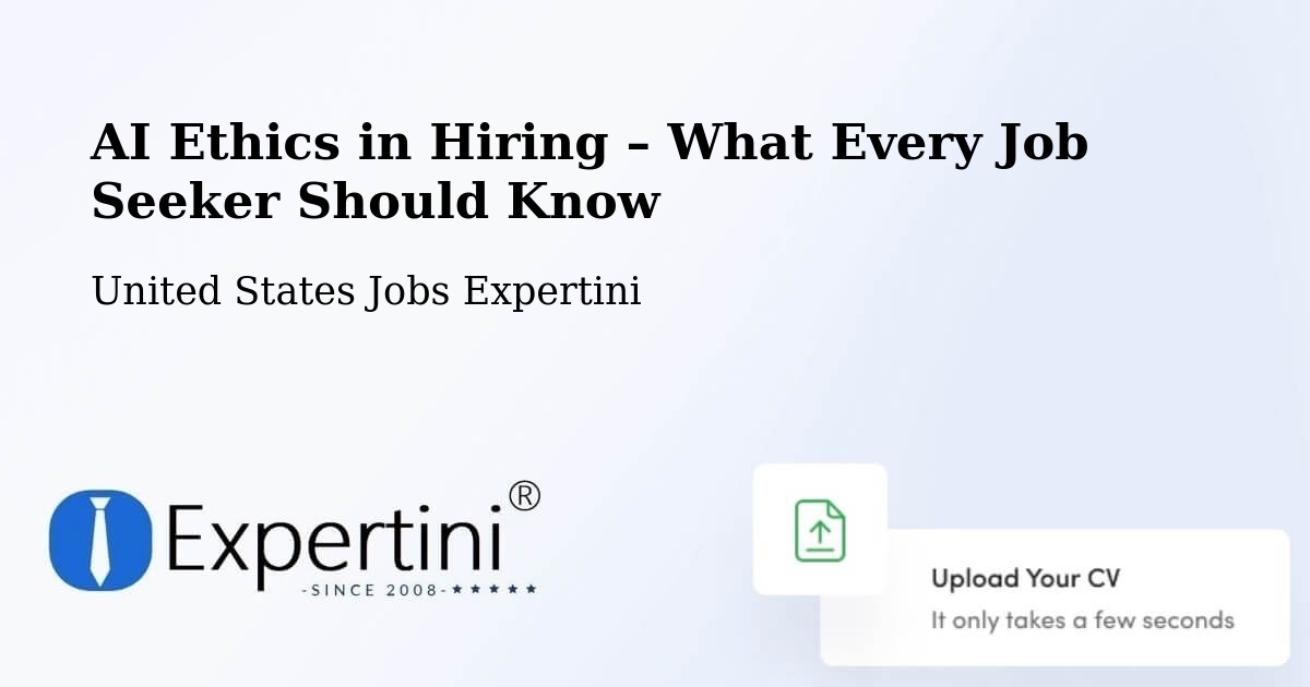 AI Ethics in Recruitment & Hiring – Brookside - Brookside, United States Jobs Expertini