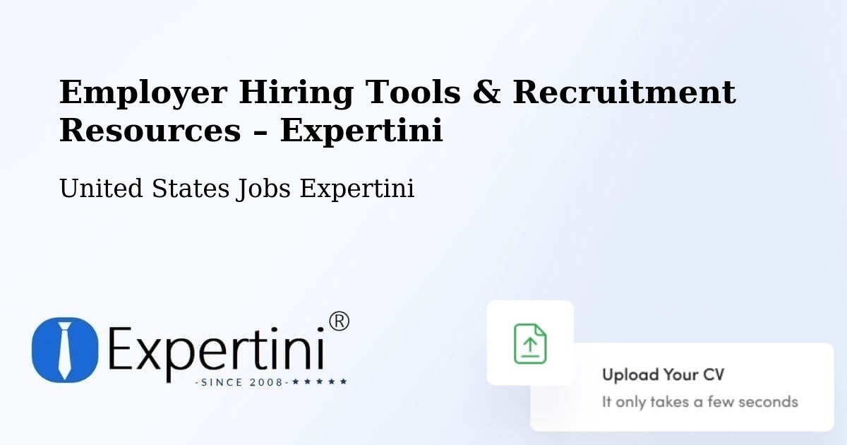 Employer Hiring Tools & Recruitment Resources – Brookside - Brookside, United States Jobs Expertini