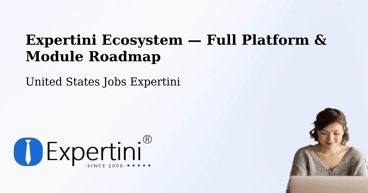 Expertini Ecosystem — Full Platform & Module Roadmap – Brookside