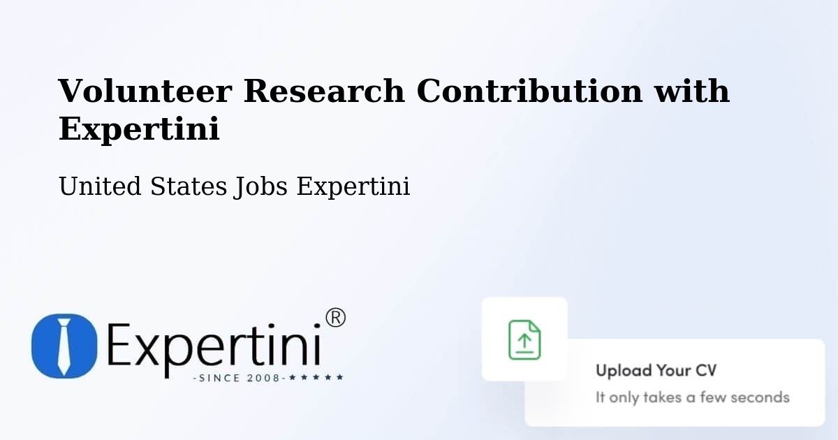 Volunteer Research Contribution Program – Brookside - United States Jobs Expertini
