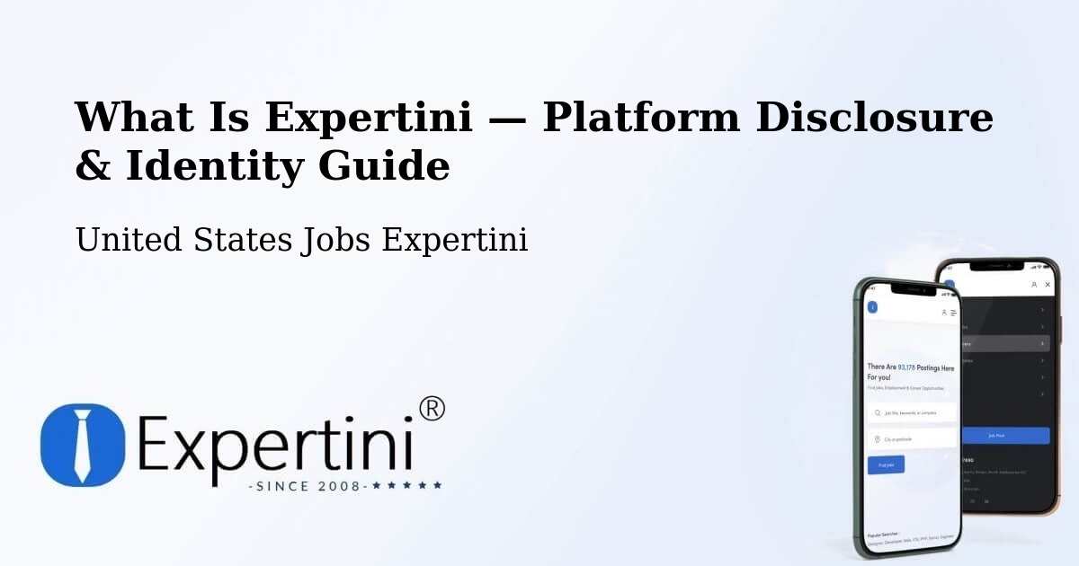 What Is Expertini — Platform Disclosure & Identity Guide – Brookside